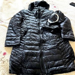 CK packable down coat